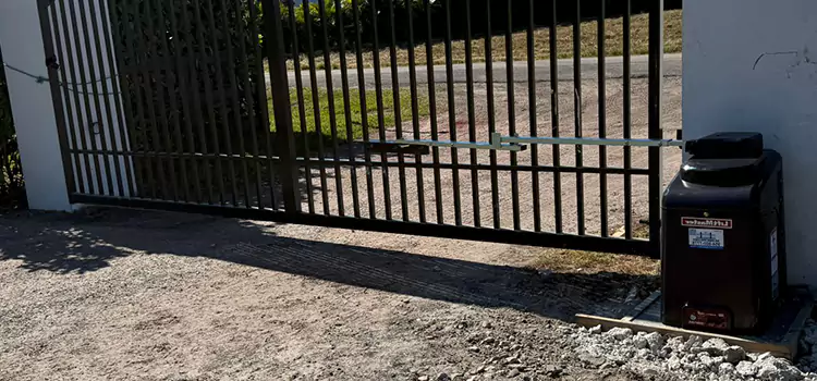 Solar Swing Gate Opener Wheeling