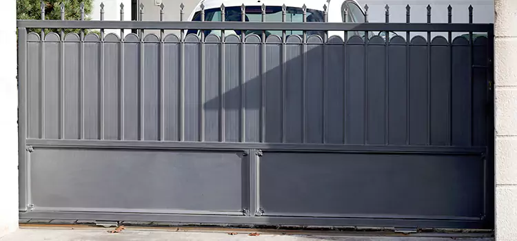 Metal Driveway Gate Installation Wheeling