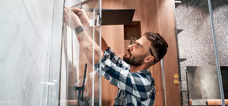 Replace Shower Doors with Frameless Wheeling