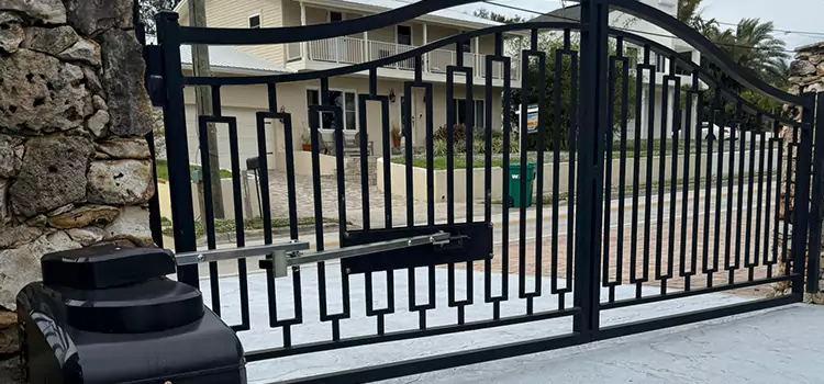 Swing Gate Opener with Keypad Wheeling